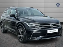 Black Used 2021 VW Tiguan R-line SUV | £26,261 (Fair price)