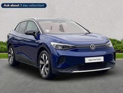 Blue Used 2021 VW ID.4 Pro Performance SUV | £18,056 (Fair price)