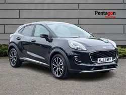 Black Used 2023 Ford Puma Titanium Hatchback | £16,995 (Good price)