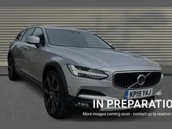 Silver Used 2019 Volvo V90 CC Pro Estate | £26,308 (Fair price)