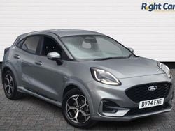 Solar silver Used 2024 Ford Puma Gen-E ST-Line SUV | £20,599 (Fair price)