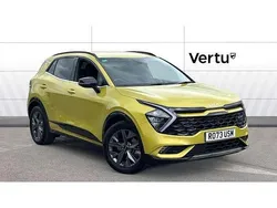 Yellow Used 2023 Kia Sportage GT-Line SUV | £25,285 (Fair price)