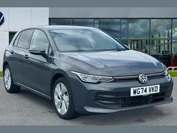 Dolphin grey metallic Used 2025 VW Golf VIII Match Hatchback | £22,792 (Fair price)