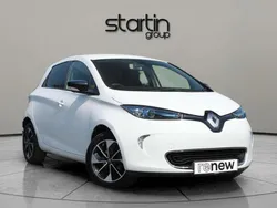 Glacier white Used 2019 Renault Zoe Dynamique Hatchback | £7,553 (Fair price)