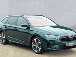 Green Used 2025 Skoda Octavia vRS Estate | £35,790