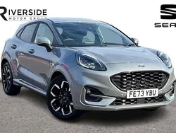 Silver Used 2023 Ford Puma Gen-E ST-Line X SUV | £16,990 (Fair price)