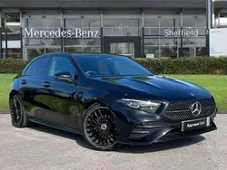Black Used 2025 Mercedes A180 AMG Line Premium Plus Hatchback | £31,285 (Expensive)