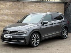 Grey Used 2017 VW Tiguan R-line SUV | £15,645 (Fair price)