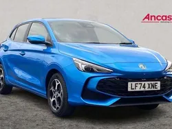 Blue Used 2024 MG MG3 Trophy Hatchback | £18,695 (Fair price)