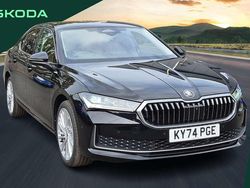 Midnight black metallic Used 2025 Skoda Superb LAURIN & KLEMENT Hatchback | £34,895