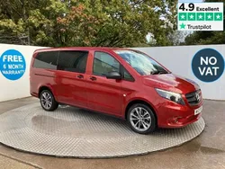 Red Used 2021 Mercedes Vito MPV | £29,995 (Fair price)