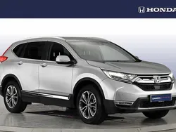 Metallic lunar silver Used 2021 Honda CR-V Hybrid SUV | £26,950 (Expensive)