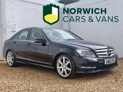 Black Used 2012 Mercedes C220 Sedan | £5,795 (Fair price)