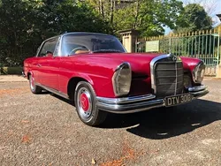 Red black Used 1964 Mercedes 220 Coupe | £39,950