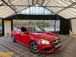 Red Used 2017 Mercedes A180 AMG line Hatchback | £12,995 (Fair price)