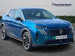 Blue Used 2024 Peugeot e-3008 Allure SUV | £25,880