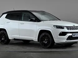 White/black Used 2023 Jeep Compass SUV | £16,998 (Fair price)