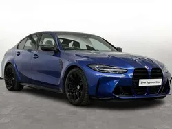 Blue Used 2022 BMW M3 Competition Edition Sedan | £66,000 (Expensive)
