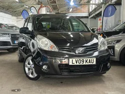 Black Used 2009 Nissan Note Tekna MPV | £4,995 (Fair price)