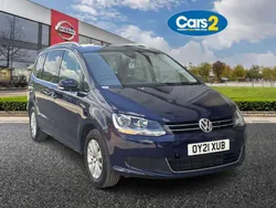 Blue Used 2021 VW Sharan SE MPV | £22,990 (Fair price)