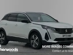White Used 2023 Peugeot 3008 GT SUV | £20,190 (Fair price)