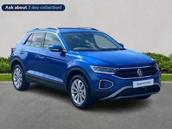 Blue Used 2025 VW T-Roc Match SUV | £23,499 (Fair price)