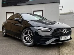 Black Used 2024 Mercedes CLA200 Executive Coupe | £28,495 (A bit pricey)