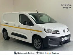 White Used 2024 Peugeot Partner S MPV | £14,950 (A bit pricey)