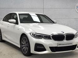 White Used 2021 BMW 320 M Sport | £23,095 (Fair price)