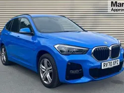 Blue Used 2020 BMW X1 M Sport SUV | £21,757 (Fair price)