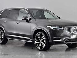 Platinum grey Used 2024 Volvo XC90 Ultra SUV | £49,675 (Expensive)