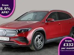 Red Used 2022 Mercedes EQA250 AMG line SUV | £22,331 (Fair price)