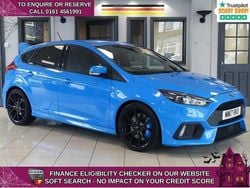 Blue Used 2017 Ford Focus RS Hatchback | £20,590 (Fair price)