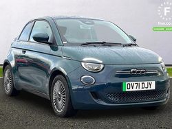 Green Used 2021 Fiat 500e Comfort Hatchback | £12,299 (Fair price)