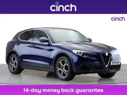 Blue Used 2019 Alfa Romeo Stelvio Edizione Speciale SUV | £21,619 (Fair price)