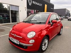 Red Used 2013 Fiat 500 Lounge Cabriolet | £3,499 (Good price)