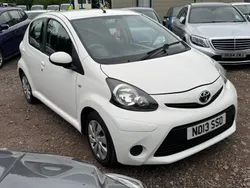 White Used 2013 Toyota Aygo Hatchback | £1,950 (Good price)