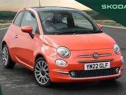 Orange Used 2022 Fiat 500 Dolcevita Hatchback | £11,495 (A bit pricey)
