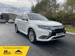 White Used 2019 Mitsubishi Outlander P-HEV Estate | £12,880 (Fair price)