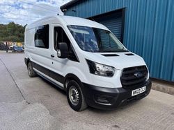 White Used 2022 Ford Transit Van | £19,995 (Expensive)