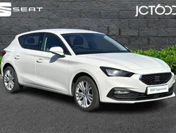 White Used 2021 Seat Leon SE Dynamic Hatchback | £15,287 (A bit pricey)
