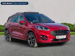 Red Used 2023 Ford Kuga ST-Line X SUV | £22,799 (Fair price)