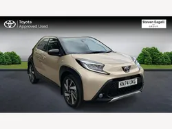 Beige Used 2024 Toyota Aygo Hatchback | £17,714 (A bit pricey)