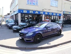 Blue Used 2011 Mercedes CLS63 AMG Coupe | £22,990