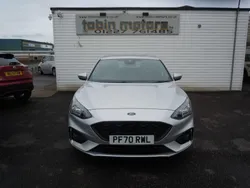 Silver Used 2021 Ford Focus ST-Line Hatchback | £11,300 (Fair price)