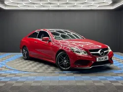 Red Used 2014 Mercedes E220 AMG Coupe | £7,790 (Fair price)