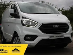 White Used 2021 Ford Transit Custom Limited Van | £18,690 (Fair price)