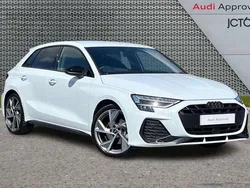 White Used 2024 Audi A3 Black Edition Hatchback | £31,352 (Expensive)