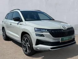 Grey Used 2024 Skoda Karoq SportLine SUV | £30,290 (Fair price)