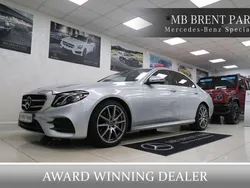 Silver Used 2019 Mercedes E220 AMG line Sedan | £21,000 (Fair price)